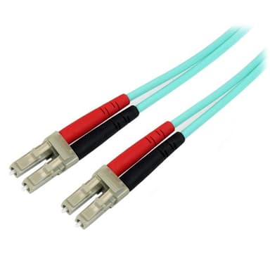 StarTech.com Fiberoptisk kabel - 10 Gb Aqua - multiläge duplex 50/125