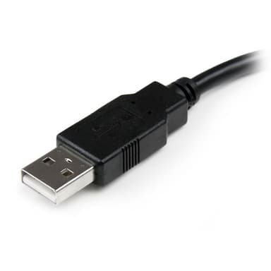 StarTech.com 15 cm USB 2.0-förlängningsadapterkabel A till A - M/F, 0,