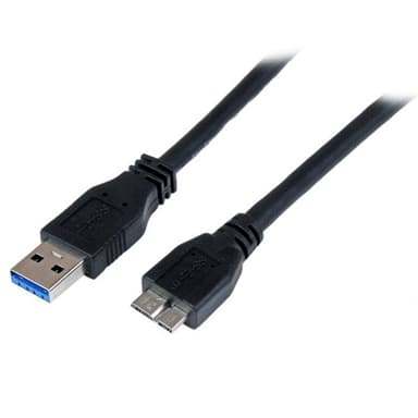 StarTech.com USB3CAUB1M, 1 m, USB A, Micro-USB B, USB 3.2 Gen 1 (3.1 G
