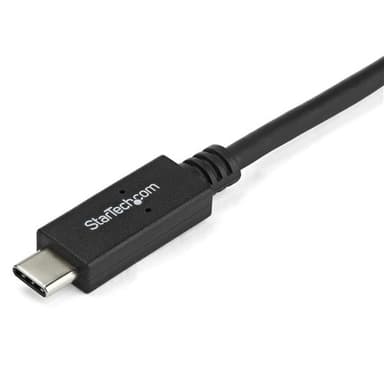 StarTech.com 2 m USB-C till DVI-kabel - 1920 x 1200 - Svart, 2 m, USB