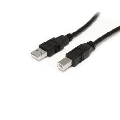 StarTech.com 10 m aktiv USB 2.0 A- till B-kabel - M/M, 9 m, USB A, USB
