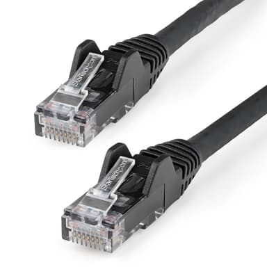 StarTech.com N6LPATCH5MBK, 5 m, Cat6, U/UTP (UTP), RJ-45, RJ-45