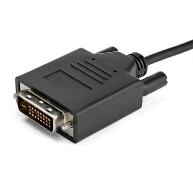 StarTech.com 2 m USB-C till DVI-kabel - 1920 x 1200 - Svart, 2 m, USB