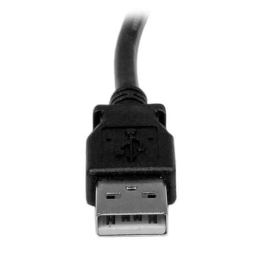 StarTech.com USBAB1MR, 1 m, USB A, USB B, USB 2.0, Hane/Hane, Svart