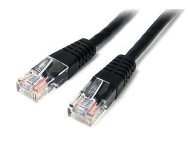 StarTech.com M45PAT15MBK, 15 m, Cat5e, U/UTP (UTP), RJ-45, RJ-45