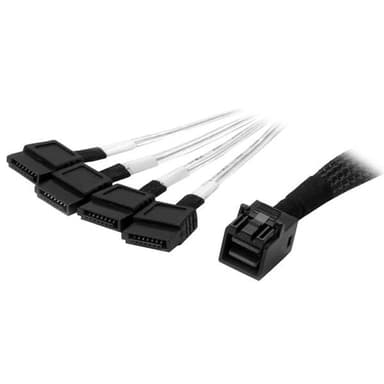 StarTech.com Intern Mini-SAS till SATA-kabel - SFF-8643 till 4x SATA -