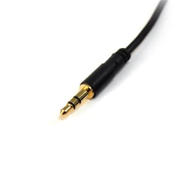 StarTech.com 4,5 m Slim 3,5 mm stereoaudiokabel - M/M, 3,5mm, Hankoppl