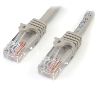 StarTech.com Cat5e patchkabel med hakfria RJ45-kontakter – 2 m, grå, 2