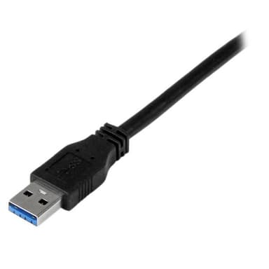 StarTech.com USB3CAB1M, 1 m, USB A, USB B, USB 3.2 Gen 1 (3.1 Gen 1),