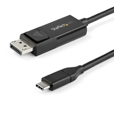 StarTech.com 1 m USB-C till DisplayPort 1.2-kabel - dubbelriktad, 1 m,