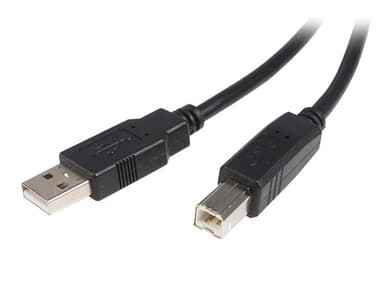 StarTech.com 5 m USB 2.0 A- till B-kabel - M/M, 5 m, USB A, USB B, USB