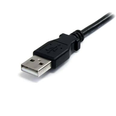 StarTech.com 3 m svart USB 2.0-förlängningskabel A till A – M/F, 3 m,
