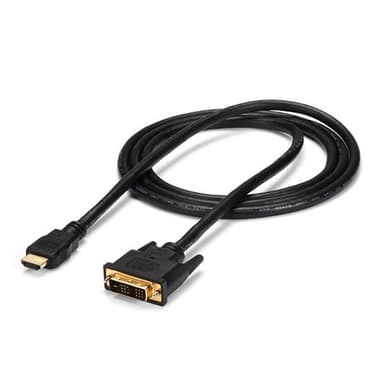 StarTech.com HDMIDVIMM6, 1,8 m, HDMI, DVI-D, Hankoppling, Hankoppling,