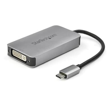 StarTech.com USB-C till DVI-adapter - Dual-Link-anslutbarhet - Aktiv k