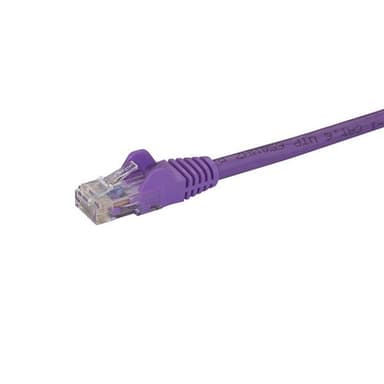 StarTech.com Cat6-patchkabel med hakfria RJ45-kontakter – 2 m, lila, 2