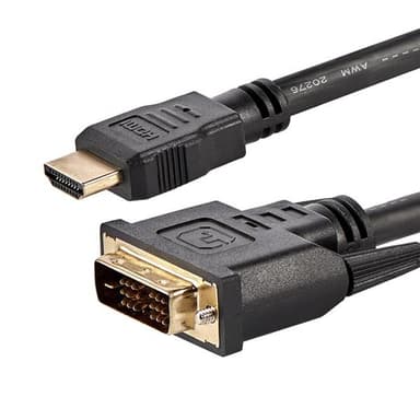 StarTech.com HDMIDVIMM6, 1,8 m, HDMI, DVI-D, Hankoppling, Hankoppling,