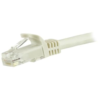 StarTech.com Cat6-patchkabel med hakfria RJ45-kontakter – 5 m, vit, 5