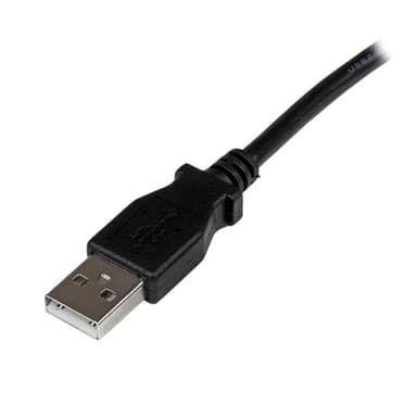 StarTech.com USBAB1MR, 1 m, USB A, USB B, USB 2.0, Hane/Hane, Svart