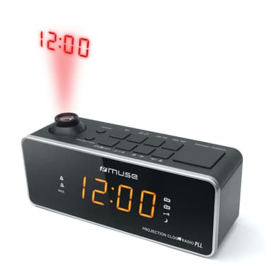 M-188 P Clock radio FM projection Black