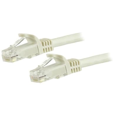 StarTech.com Cat6-patchkabel med hakfria RJ45-kontakter – 5 m, vit, 5
