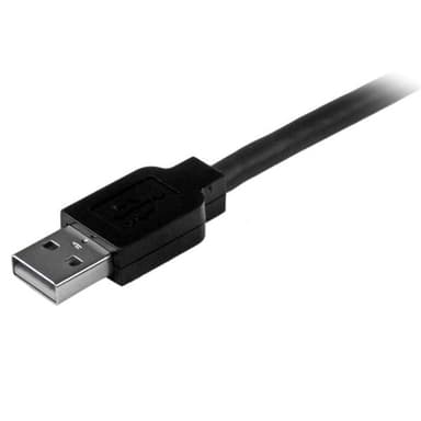 StarTech.com 15m USB 2.0, M/M, 15 m, USB A, USB B, USB 2.0, Hane/Hane,