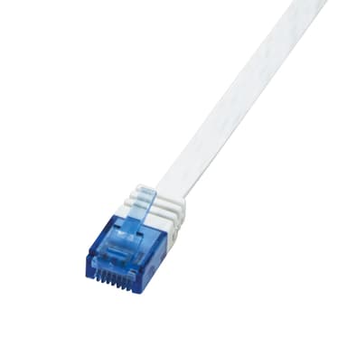 Patchkabel Flat Cat6 U/UTP 1m