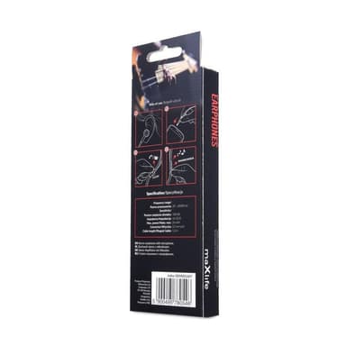 Maxlife MXEP-02 - In-Ear hörlurar med mic, Vit