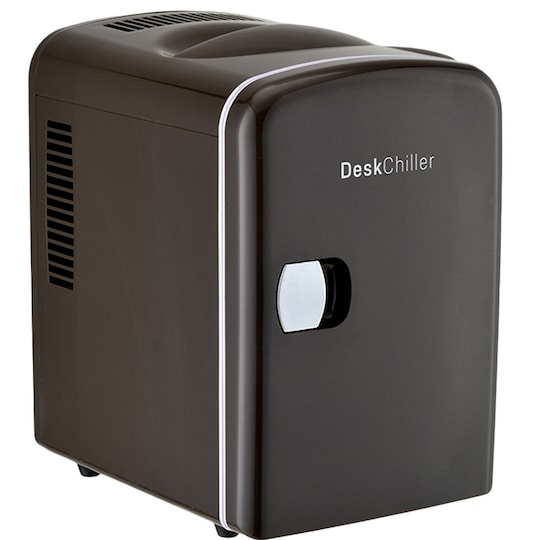 Deskchilller minikylskåp DC4BROWN (mörkbrun)