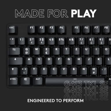 Logitech G413 TKL SE tangentbord för gaming