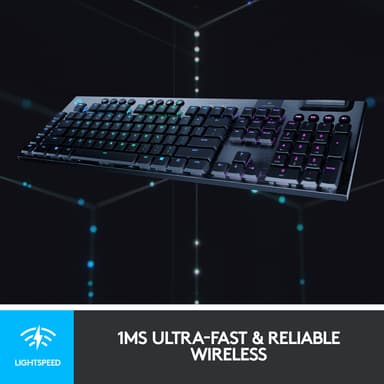 Logitech G915 Lightspeed trådlöst tangentbord (GL Tactile-tangenter)