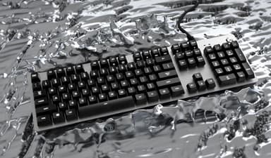 Logitech G413 tangentbord gaming (silver)