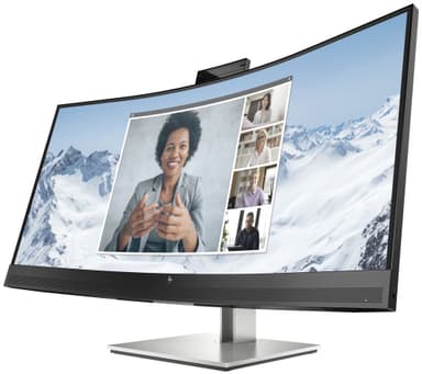 HP E34m G4 WQHD 34” välvd konferensbildskärm