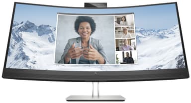 HP E34m G4 WQHD 34” välvd konferensbildskärm