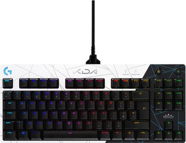 Logitech G Pro Lol K/DA tangentbord för gaming (nordisk layout)