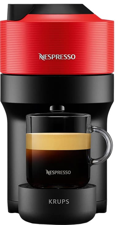 Nespresso Vertuo Pop kapselmaskin by Krups XN920410WP (spicy red)