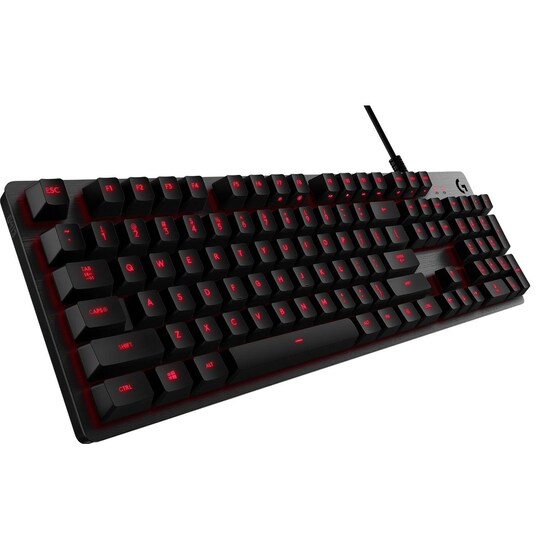 Logitech G413 tangentbord gaming (svart/röd)