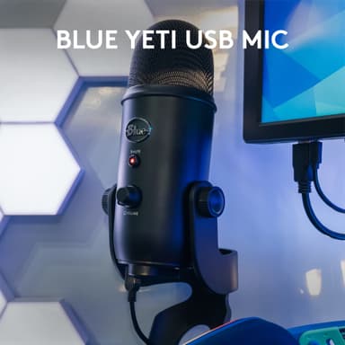 Logitech Blue Yeti streamingkit för gaming