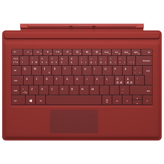 Surface Pro 3 Type Cover (röd)