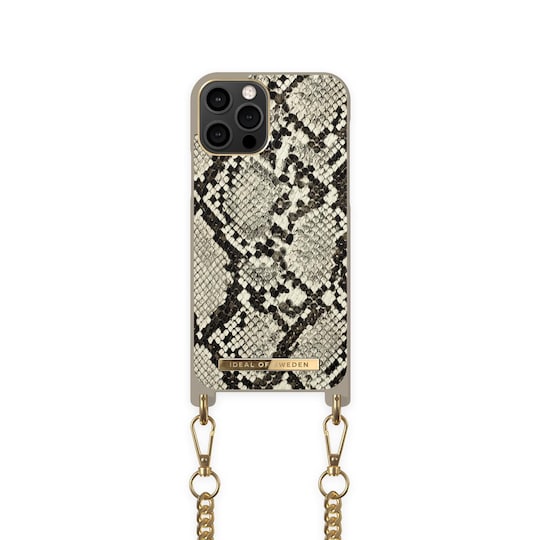 Necklace Case iPhone 12/12P Desert Python