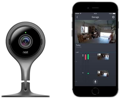 Google Nest Cam Indoor säkerhetskamera