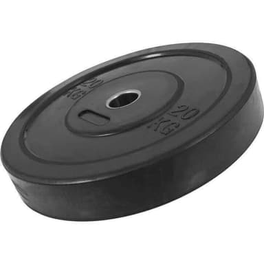 Gorilla Sports Bumper Plates PROFI 50 mm 20 kg Elgiganten