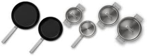 Bosch Kastrull & Stekpanna set Pro Induction 6 delar HEZ9SE060