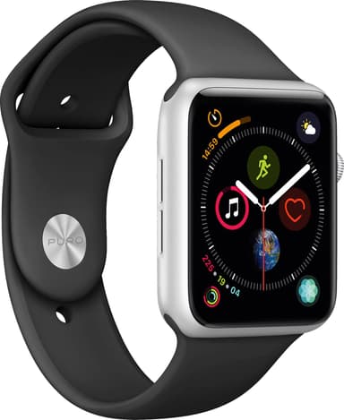 Puro Icon Apple Watch 38-41mm klockarmband (svart)