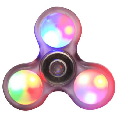 LED Fidget spinner (röd)