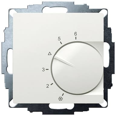 Eberle UTE 1001-RAL9010-G-55 Rumstermostat Infälld 5