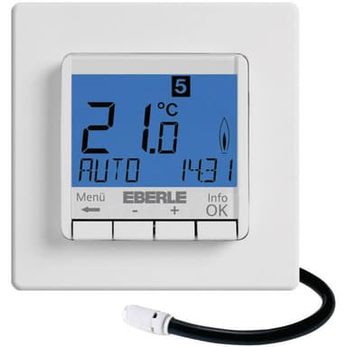 Eberle FIT-3F Rumstermostat Infälld Veckoprogram 10