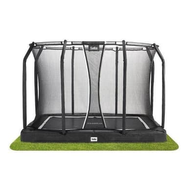 Salta Trampolines Studsmatta Premium Ground inkl. säkerhetsnät 305x214 cm