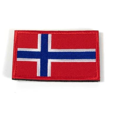 Kraftmark Patch Norwegian Flag, Kroppsviktsträning