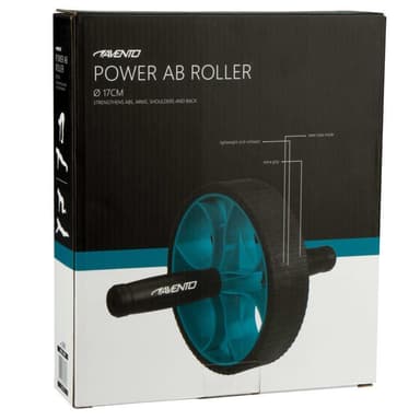 vidaXL Ab-Roller Power svart och blå