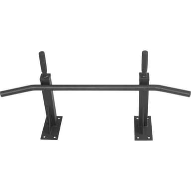 Gorilla Sports Pull-up-stång Chinsstång BLACK - Vägg